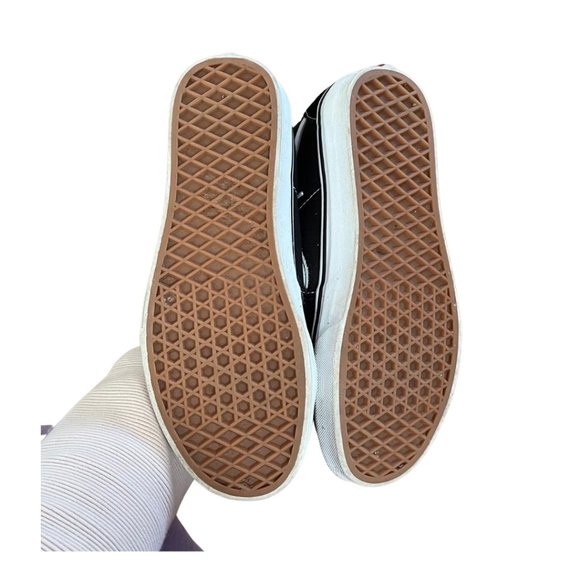 VANS SK8-HI Top SHOE Black Suede Size 8.5 Women / 7 Men - Picture 6 of 7